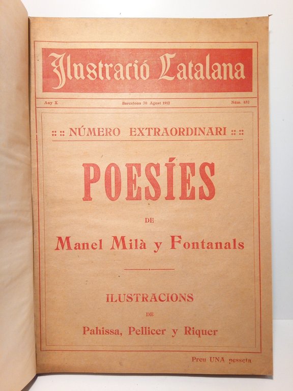 Poesies / Ilustrades per Pahissa, Pellicer y Riquer