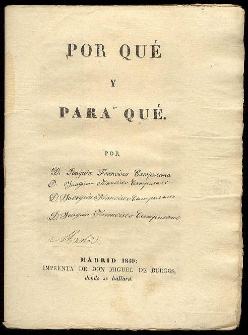 Por que y para que