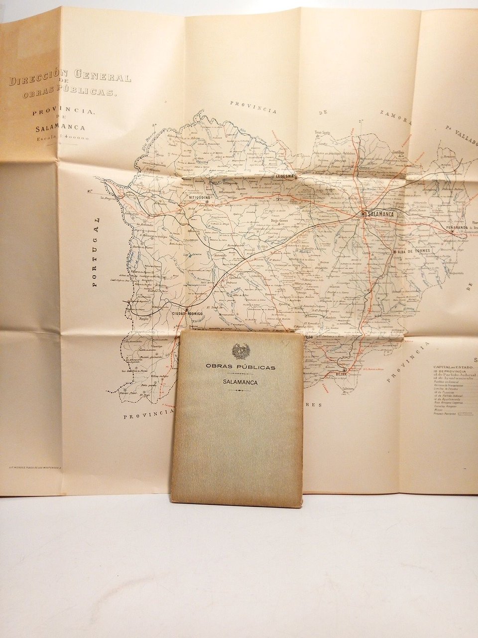 Provincia de Salamanca [Mapa escala 1:400.000] | Immagine principale