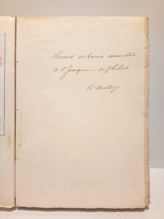 Quartilles / Proemi en Carles Rahola