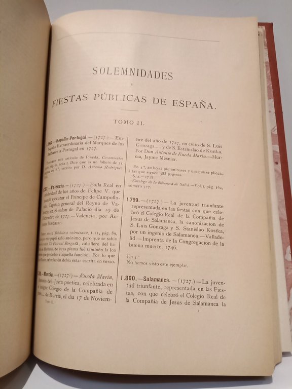 Relaciones de solemnidades y fiestas públicas de España. (Obra premiada …