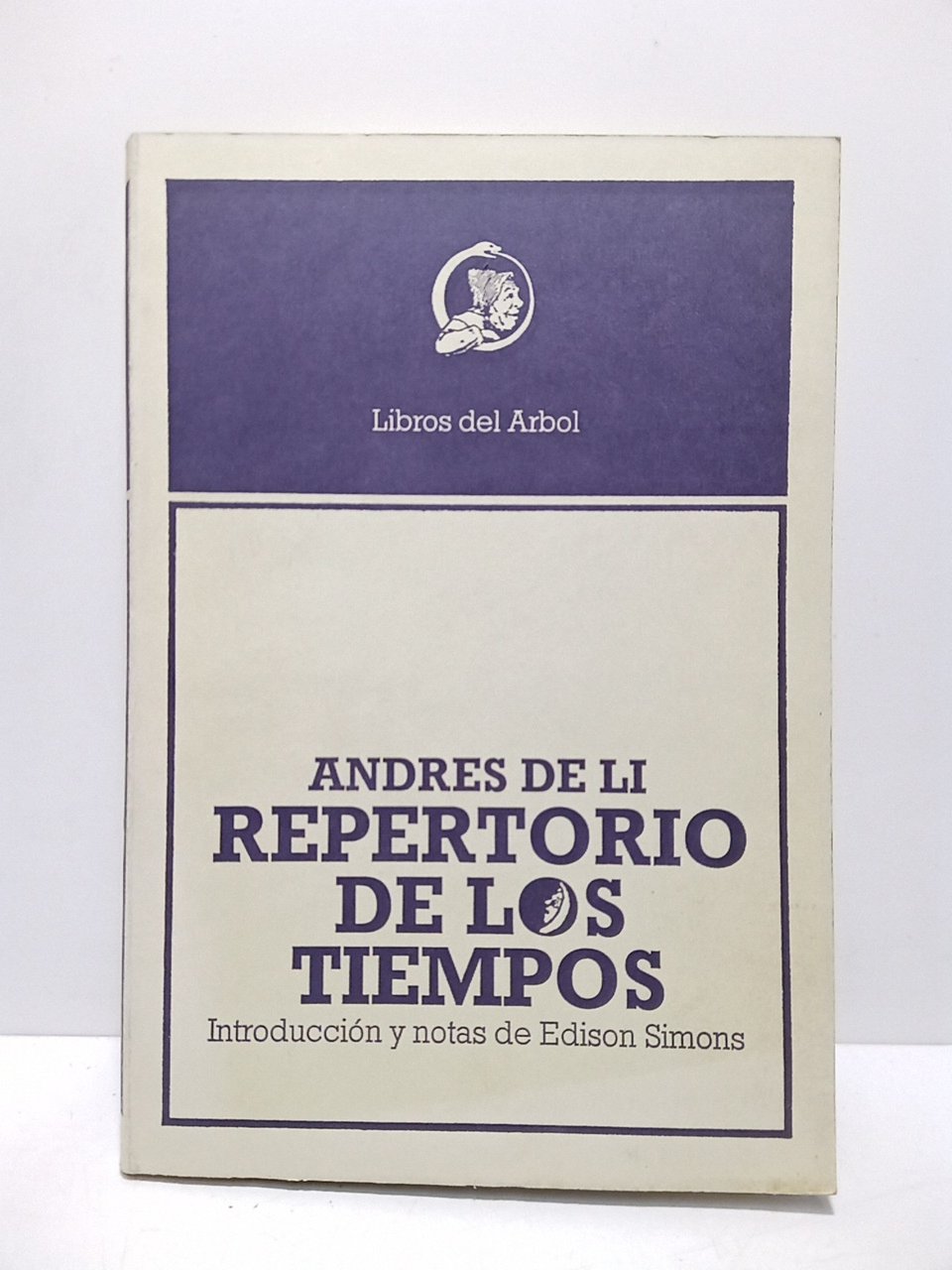 Repertorio de los tiempos / Introducción y notas de Edison … | Immagine principale