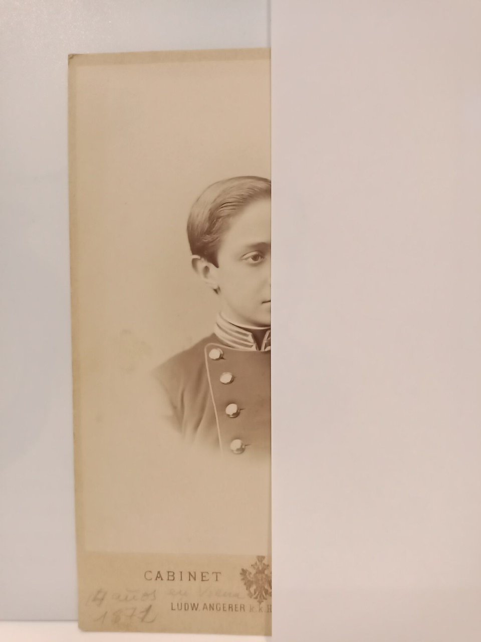 Retrato del rey Alfonso (futuro Alfonso XII) a la edad …