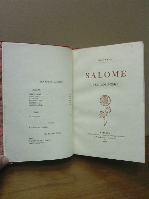 Salomé e outros poemas