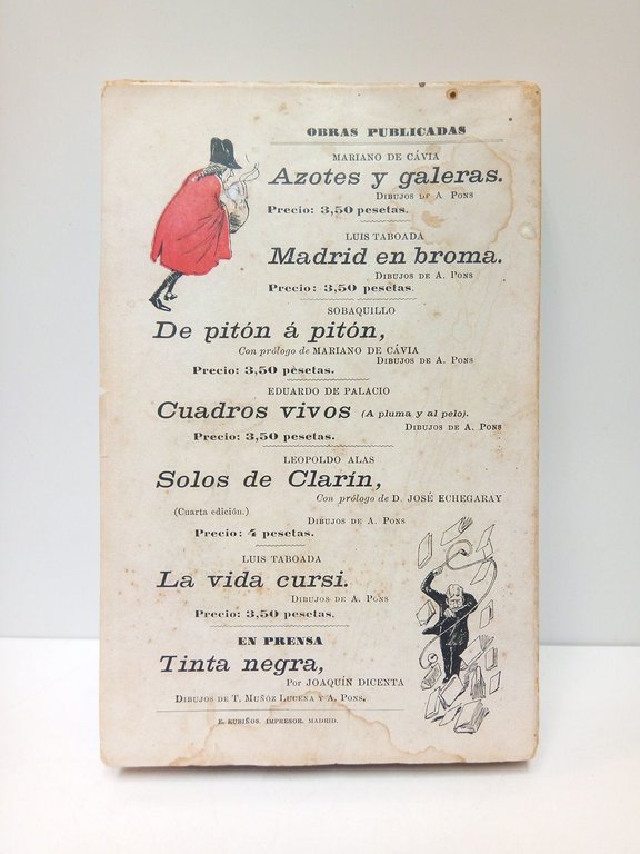 Salpicón / Dibujos de Angel Pons; fotograbados de Verdoux, Ducourtioux …