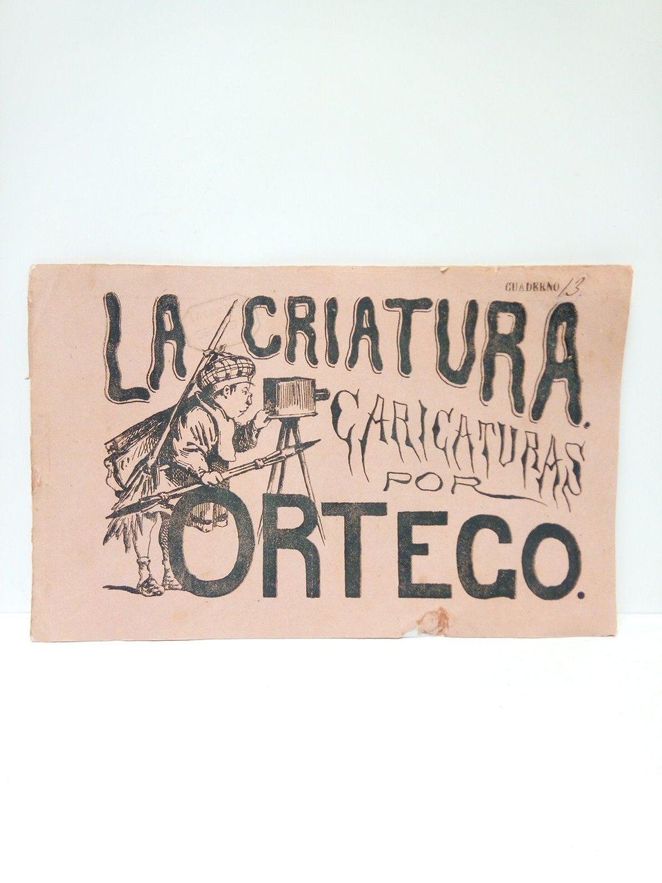 [Sátiras políticas: Interesante album de caricaturas xilográficas de tipos políticos … | Immagine principale