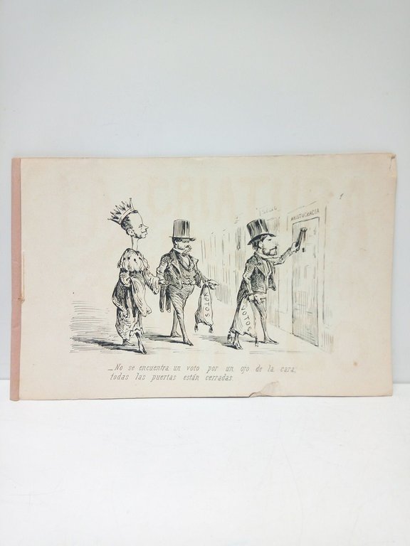 [Sátiras políticas: Interesante album de caricaturas xilográficas de tipos políticos … | Immagine Gallery 2