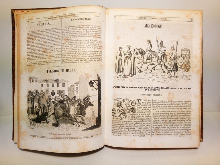 Semanario Pintoresco Español. Lectura de las Familias / Dirigido por …
