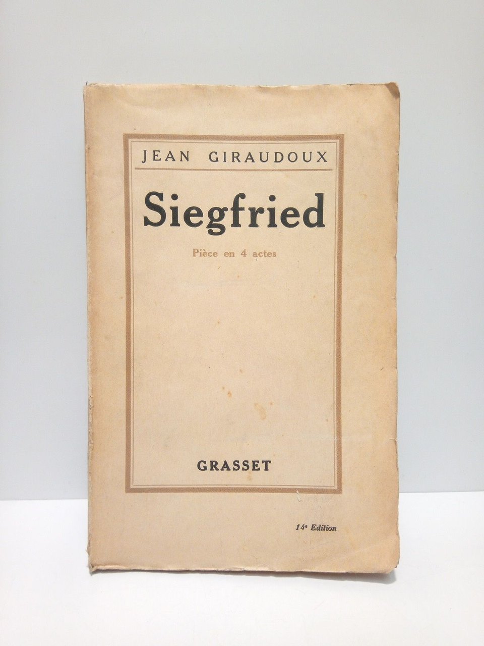Siegfried. (Pièce en 4 actes)