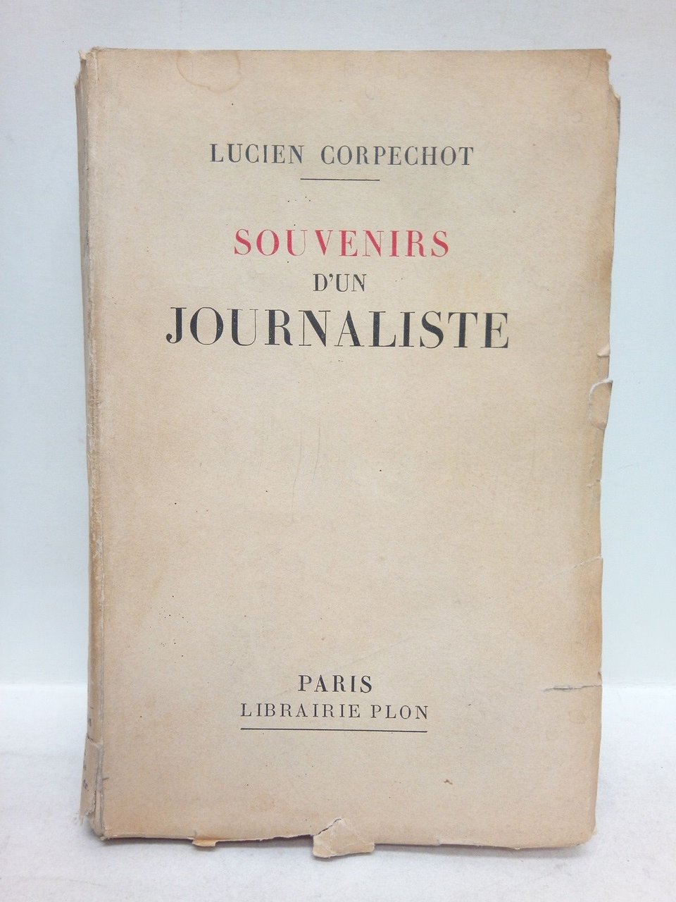 Souvenirs d'un journaliste