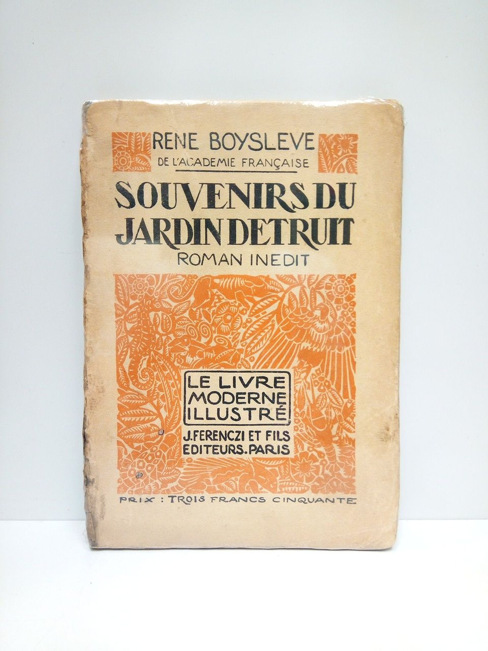 Souvenirs du jardin détruit. Roman inédit / Boix originaux de … | Immagine principale