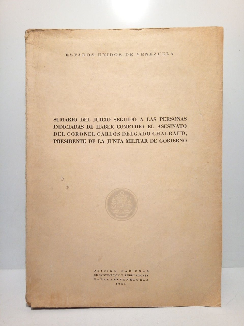 Sumario del juicio seguido a las personas indicadas de haber … | Immagine principale