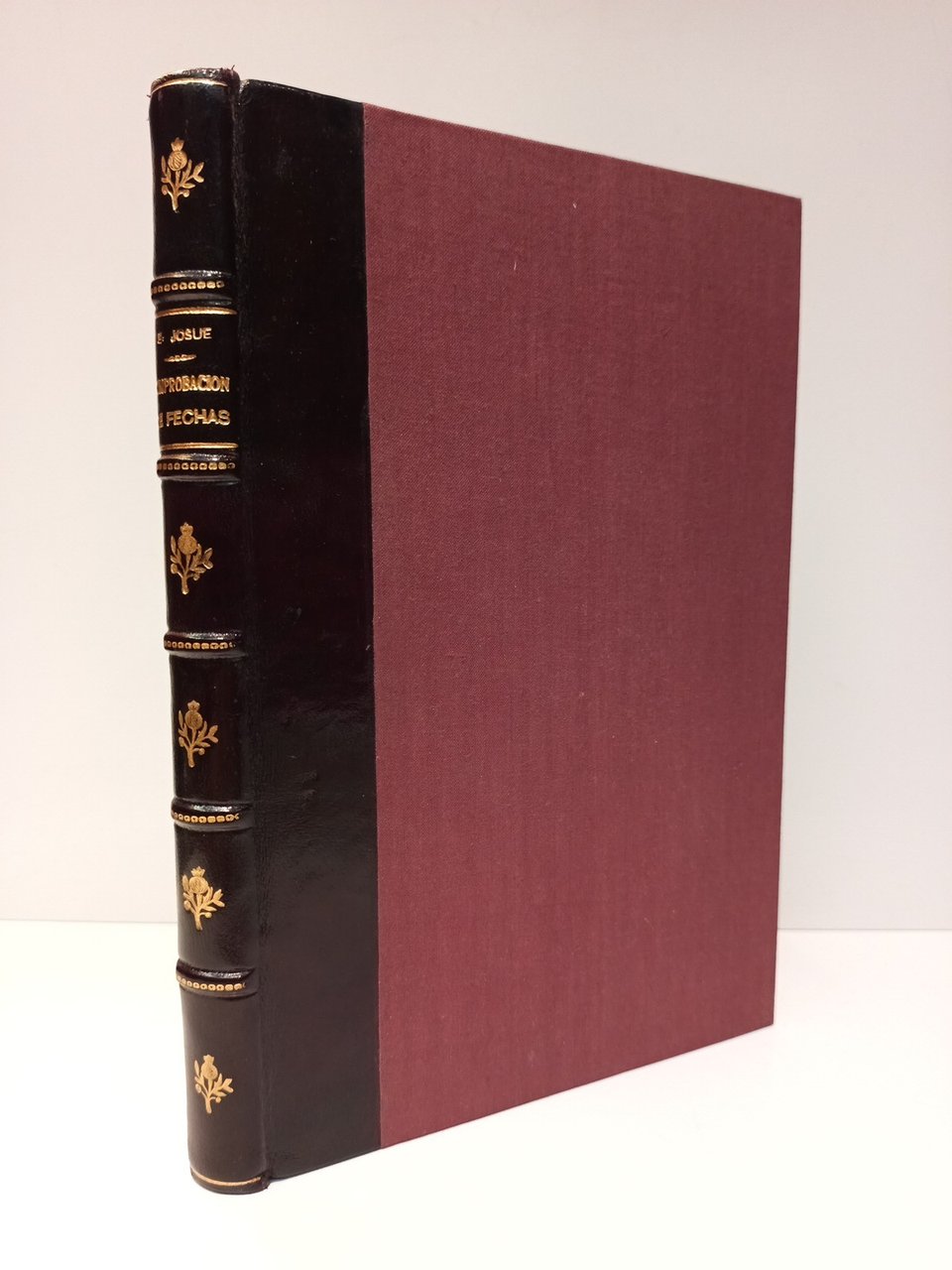 Tablas para comprobación de fechas en documentos históricos