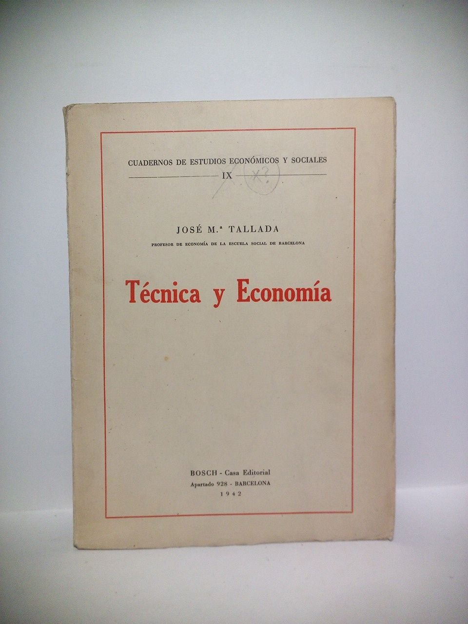 Técnica y economía