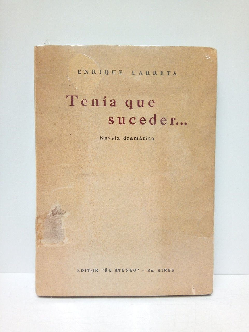 Tenía que suceder.(Novela dramática)