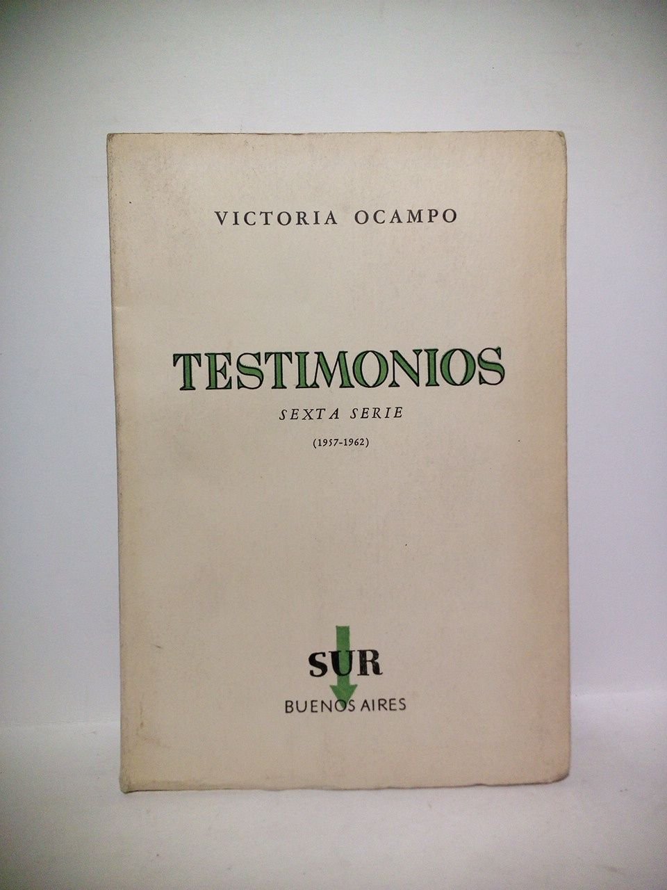 Testimonios (1957-1962): Sexta serie | Immagine principale