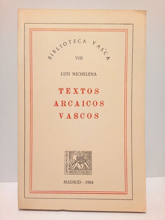 Textos arcaicos vascos