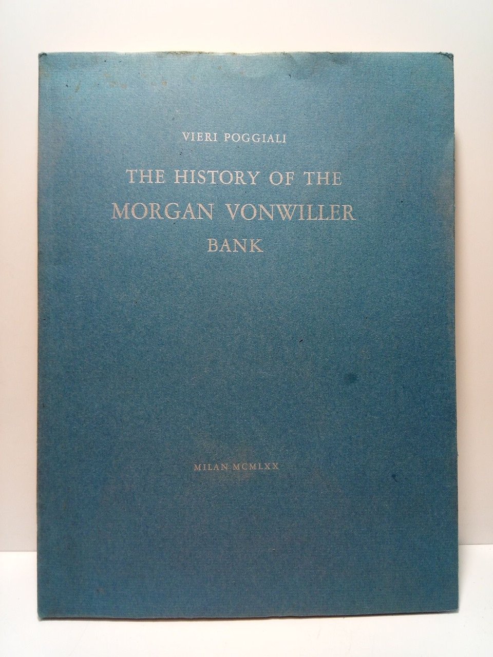 The history of the MORGAN VONWILLER BANK | Immagine principale