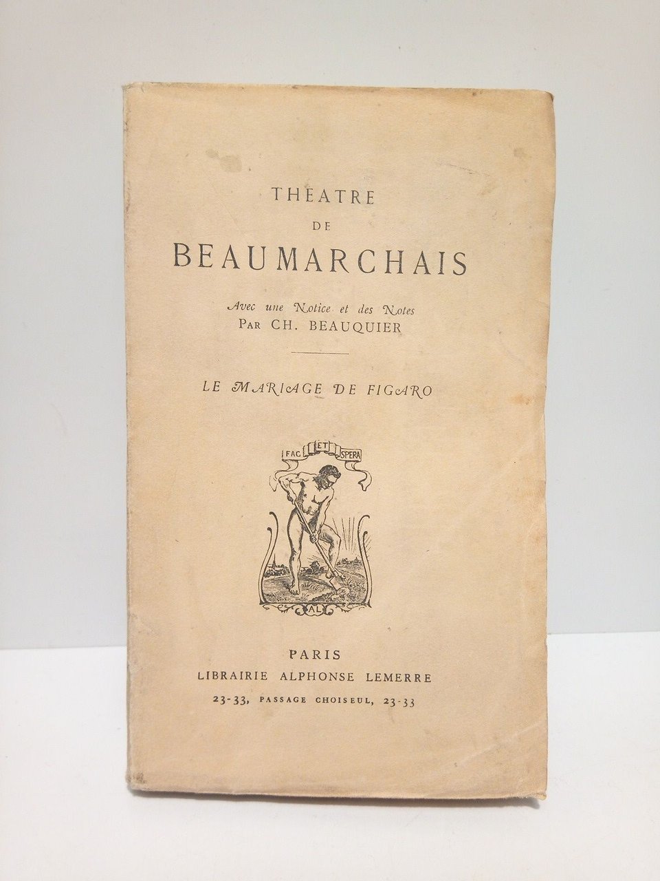 Theatre de Beaumarchais: LE MARIAGE DE FIGARO / Avec une …