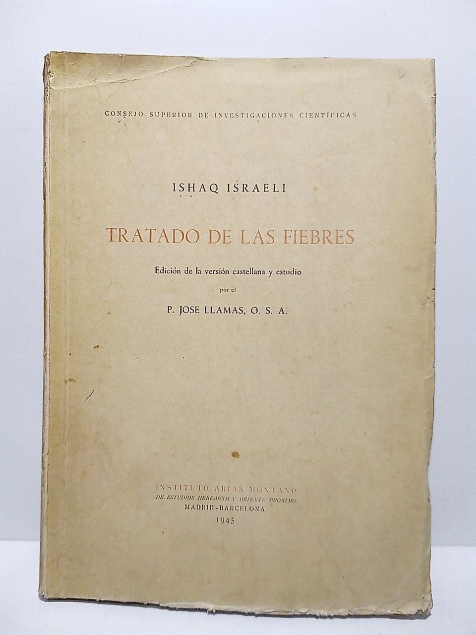 Tratado de las Fiebres / Edición de la versión castellana … | Immagine principale