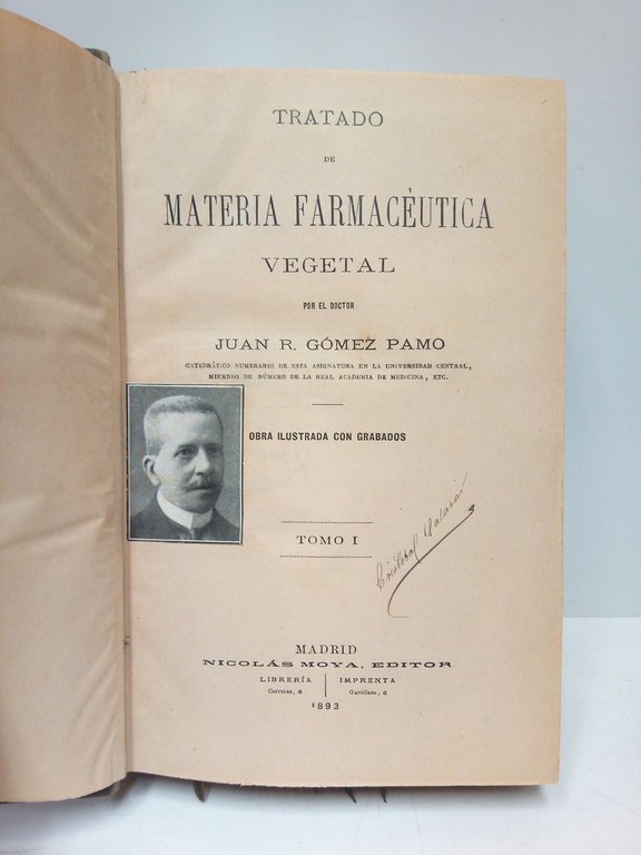 Tratado de materia farmacéutica vegetal. Obra Ilustrada con grabados. [2 … | Immagine Gallery 2