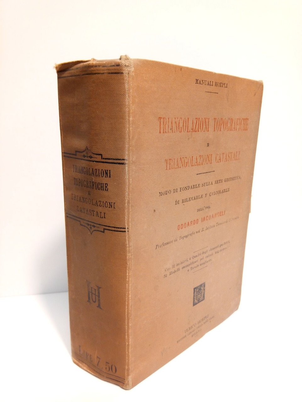 Triangolazioni Topografiche e Triangolazioni Catastali. Modo di fondarle sulla retegeogetica, …