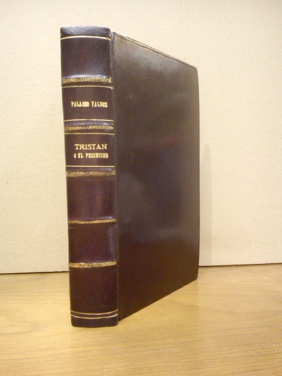 Tristán ó el pesimismo. (Novela de costumbres)