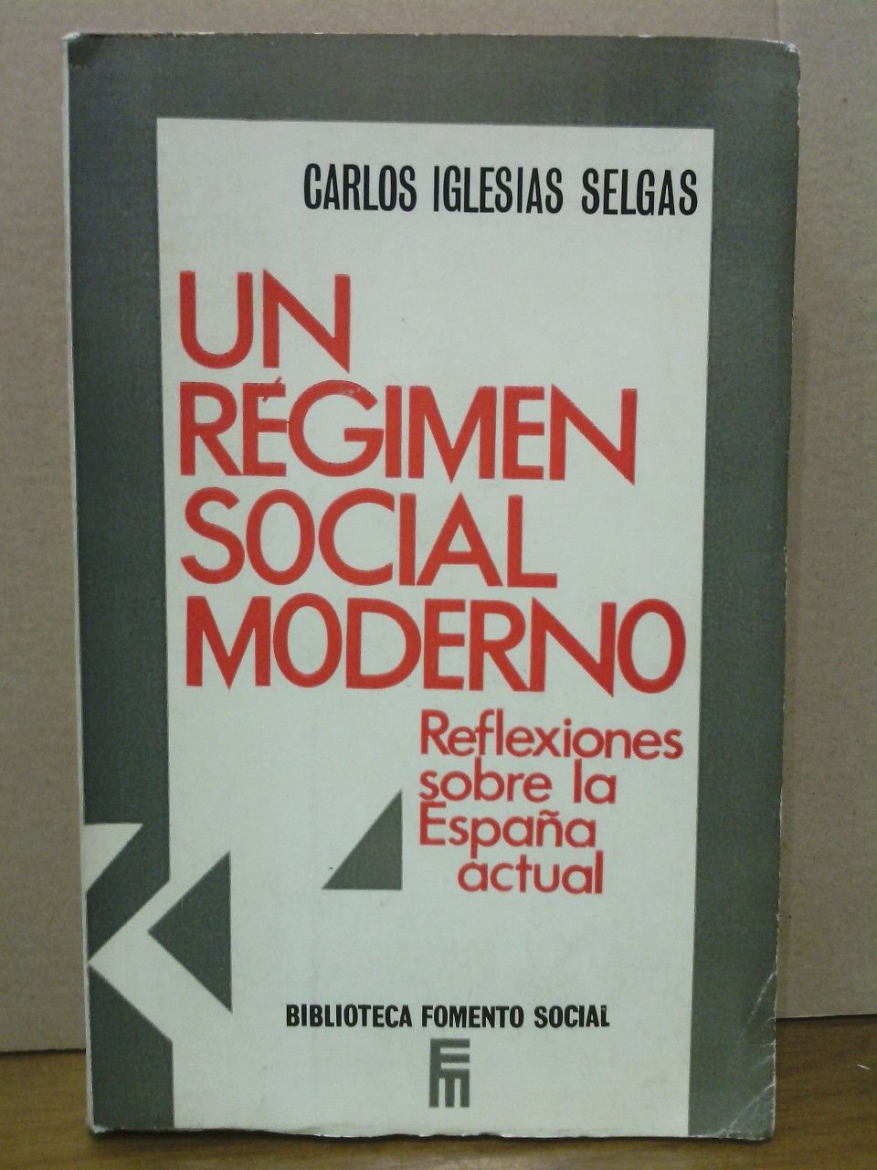 Un régimen social moderno: Reflexiones sobre la España actual