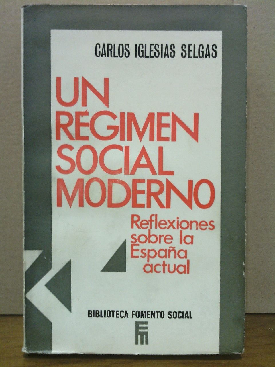 Un régimen social moderno: Reflexiones sobre la España actual