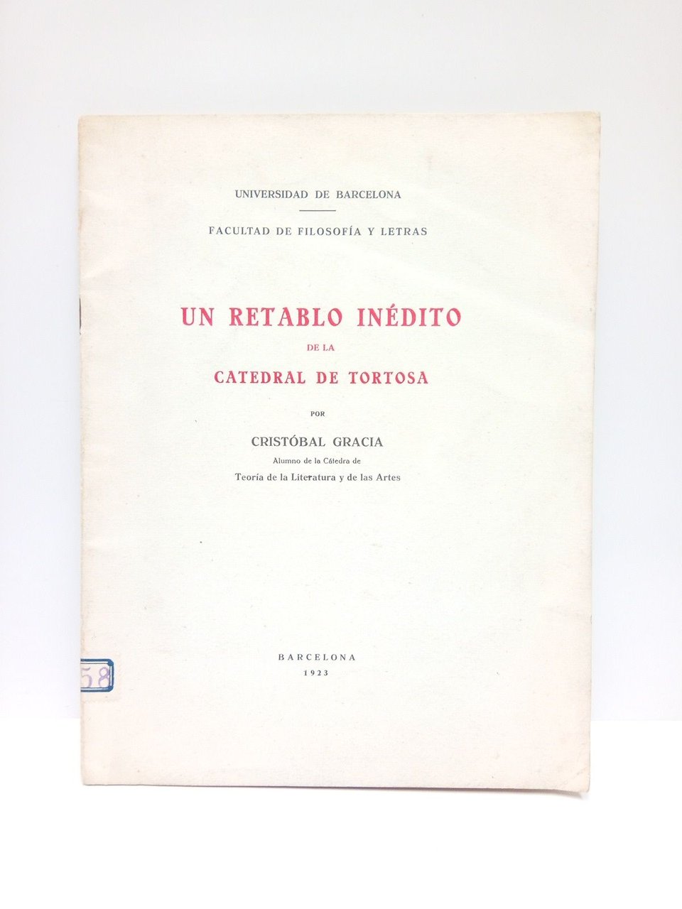 Un retablo inédito de la Catedral de Tortosa | Immagine principale