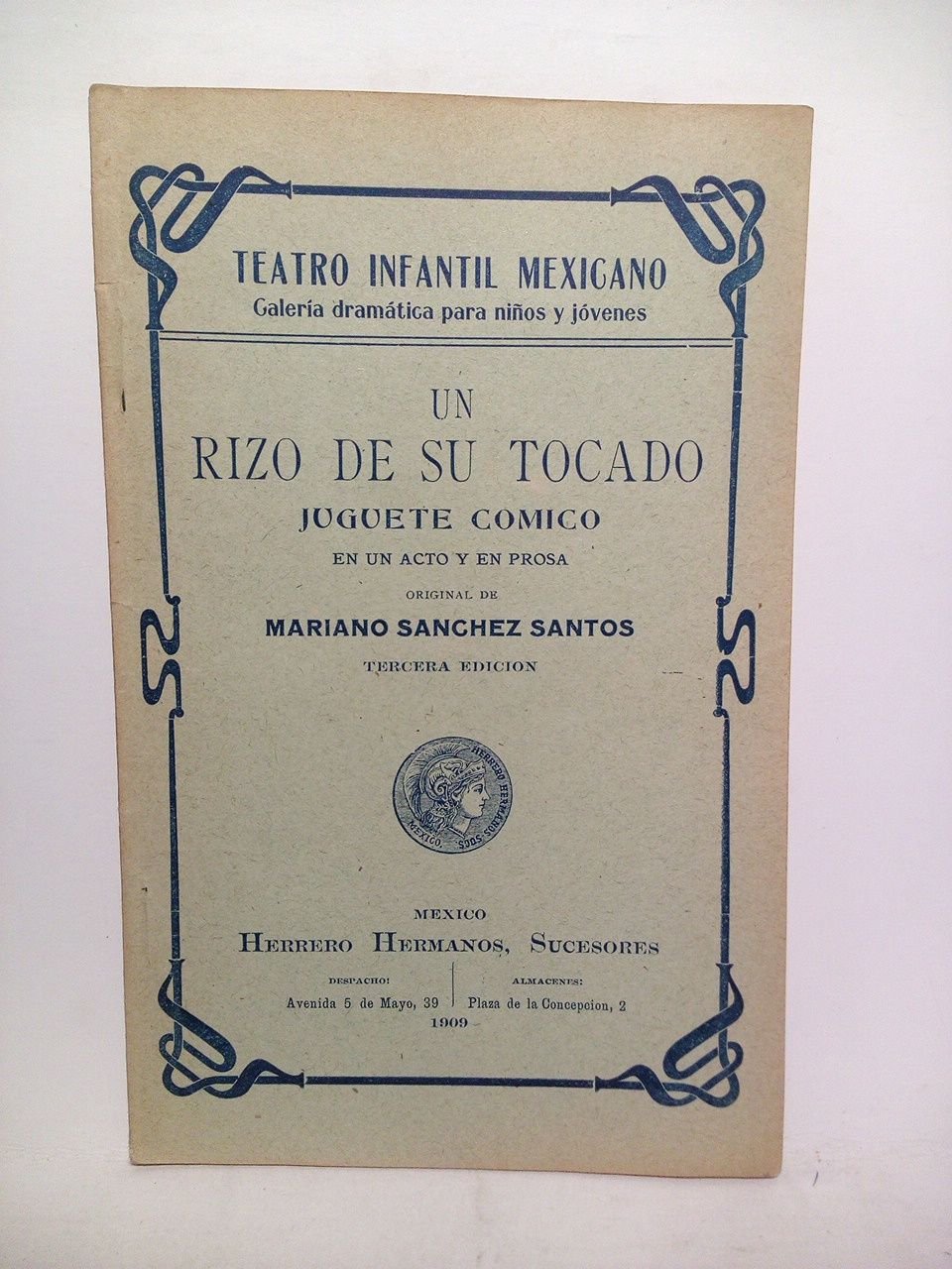 Un rizo de su tocado. (Juguete cómico en un acto …