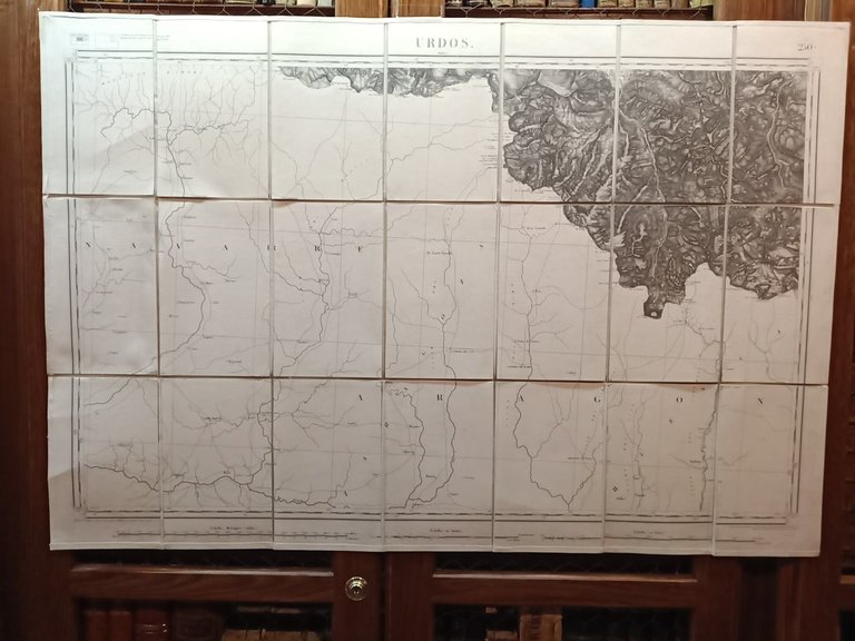 Urdos (Mauléon-Licharre) [Mapa escala 1:80.000. Suroeste de Francia, lindando con …