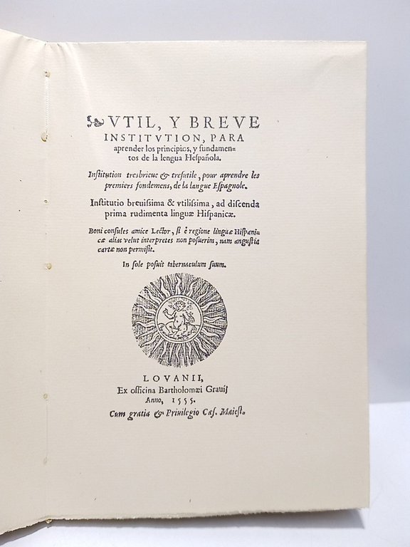 Util y breve institution para aprender los principios y fundamentos …