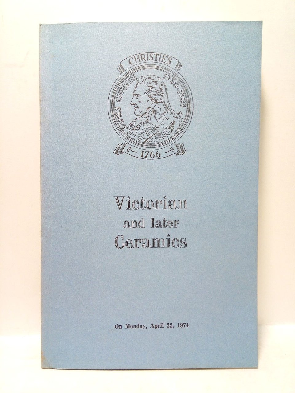 Victorian and later Ceramics. (Catalogue of Auction on monday, April …