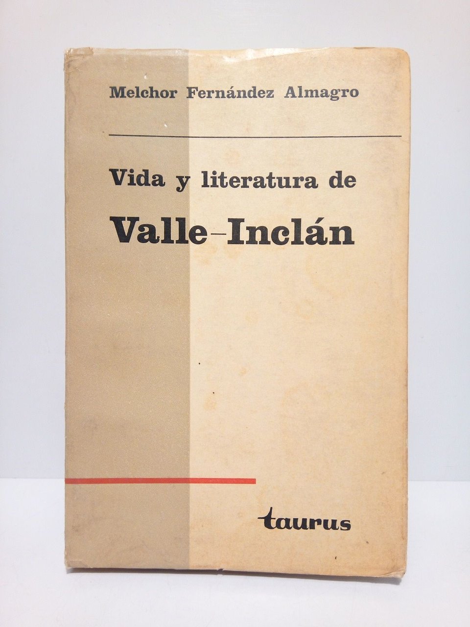 Vida y literatura de Valle-Inclán / Prólogo de F. García … | Immagine principale