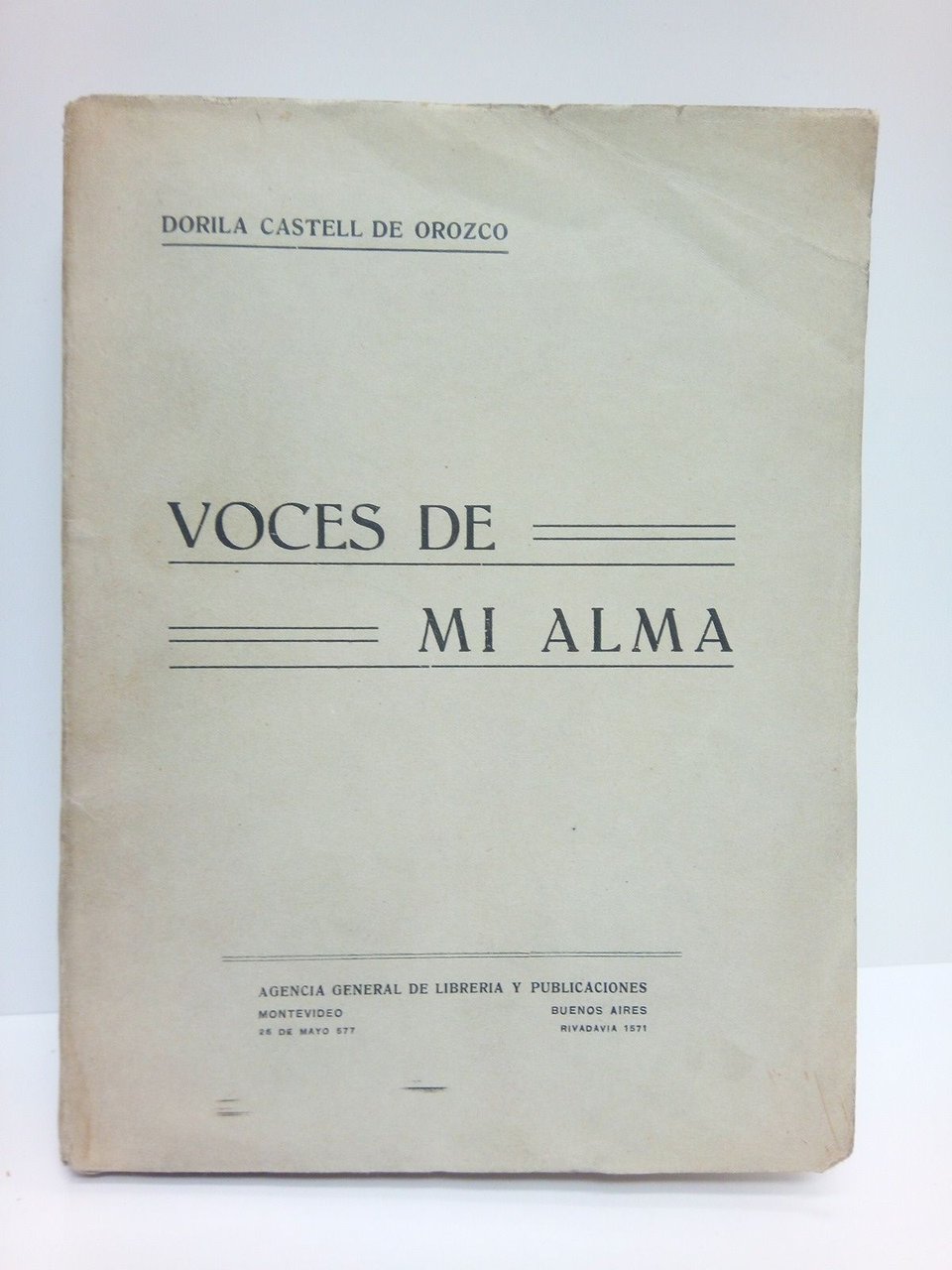 Voces de mi alma [Poesías]