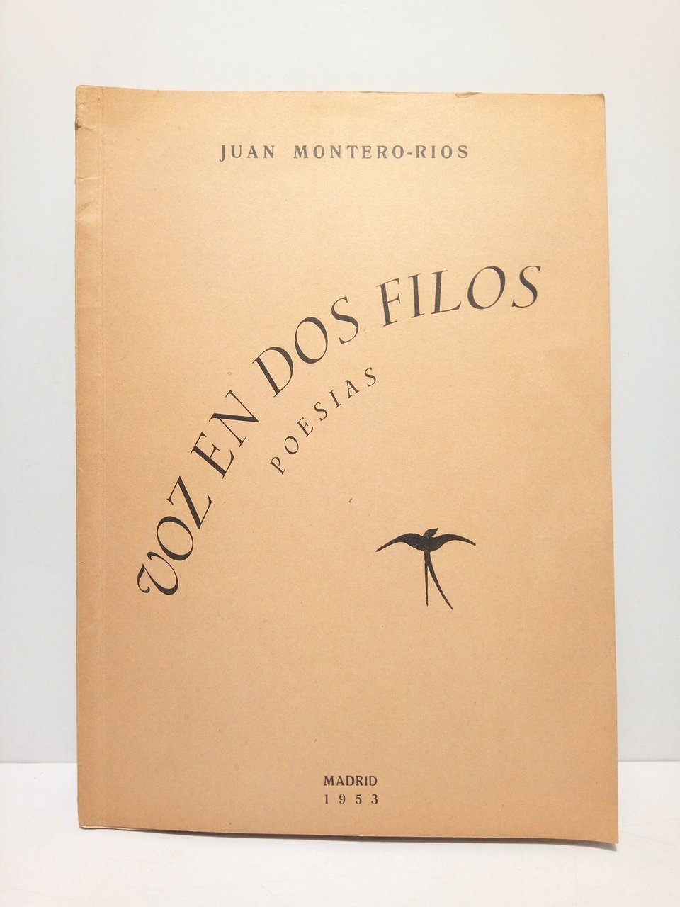 Voz en dos filos (Poesías)