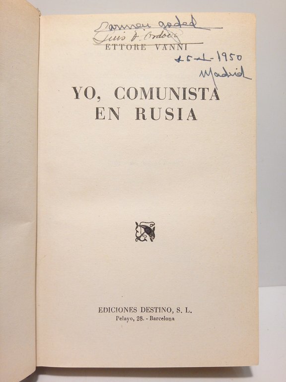 Yo, comunista en Rusia / Traducción del italiano por el … | Immagine Gallery 2