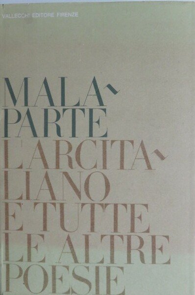 L'arcitaliano e tutte le altre poesie