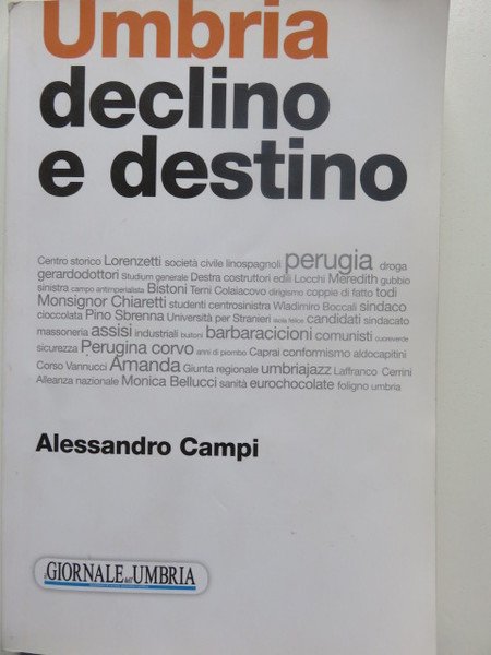 Umbria declino e destino