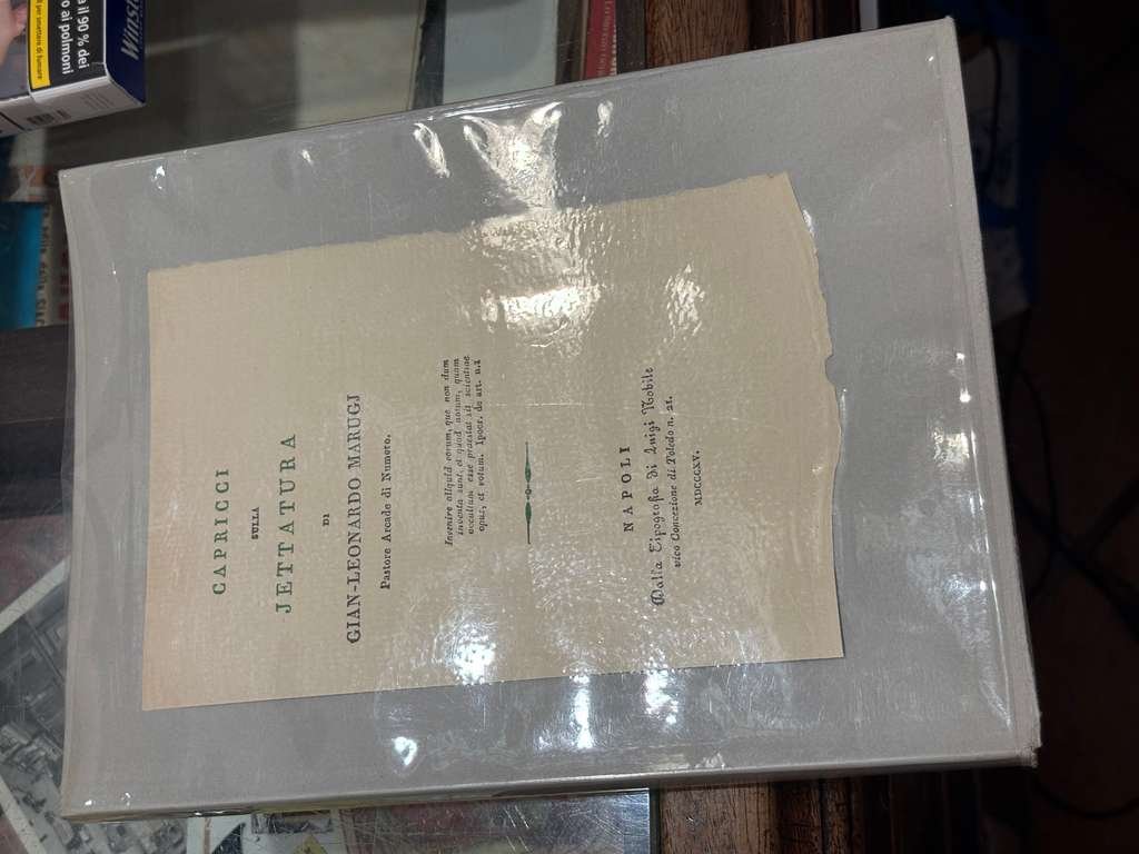 Capricci sulla jettatura.