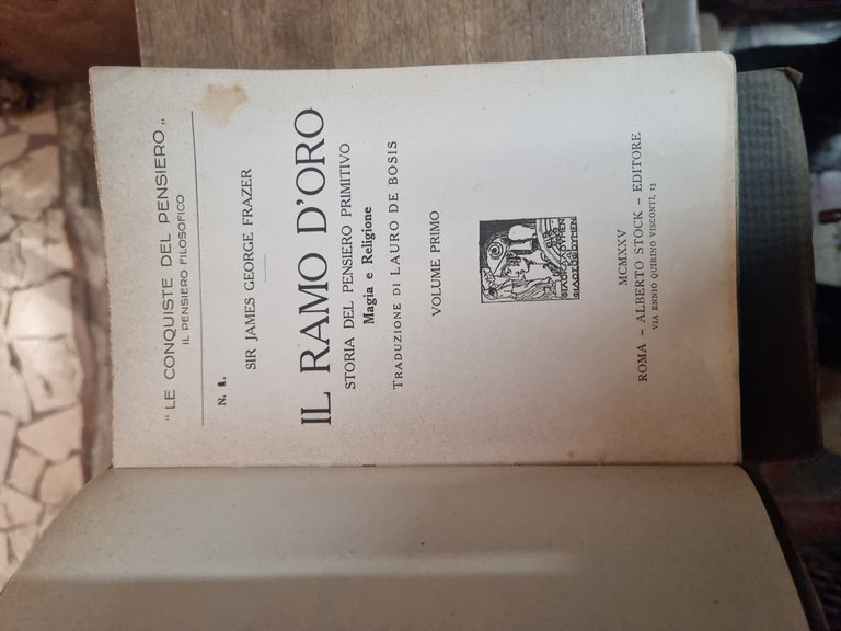 Il Ramo D'Oro Storia del pensiero primitivo ( magia e …