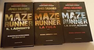 3 volumi di Maze Runner. Il labirinto + La fuga …