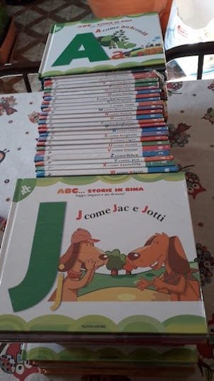 ABC.storie in rime .leggo,imparo mi diverto ! 26 volumi nuovi,illustrati