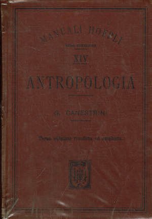 Antropologia.Con 21 incisioni.