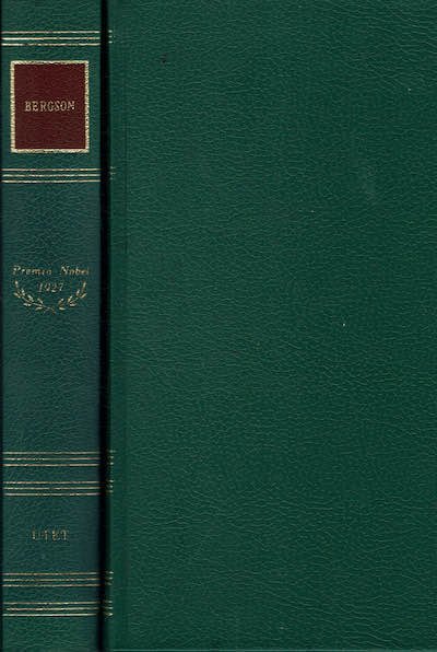 Bergson - premio Nobel 1927