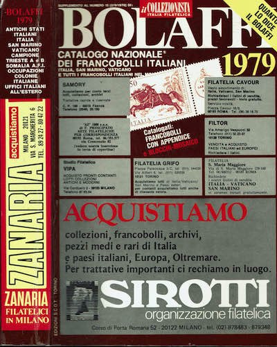 Bolaffi. catalogo nazionale dei francobolli italiani 1979