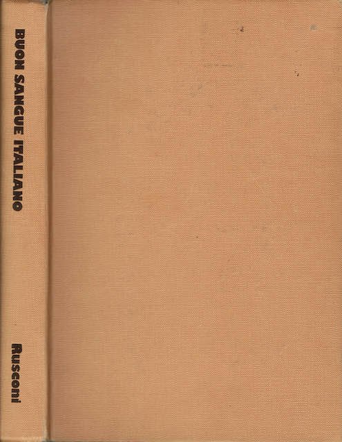 Buon sangue italiano Antologia di gialli italiani