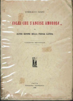 Colei che s'ancise amorosa | Immagine principale