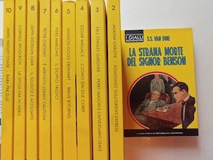 Collezione storica I GIALLI MONDADORI . Stock di 10 numeri …